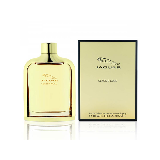 Jaguarr Classicc Gold Eau De Toilette (ZYDROP)