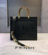 Fendii Roma Plain Ladies Trendy Leather Handbag (ZYDROP)AV129
