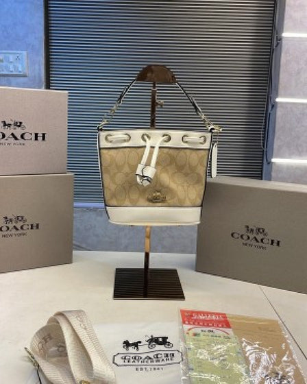 Coachh Mini Dempsey Drawstring Bucket Bag(ZYDROP)AV090