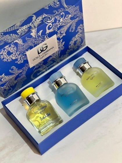Dolce Gabbana Blue Pour Homme GIFT SET (ZYDROP)