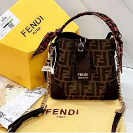 Fendii Bucket Bag with Branded Box (ZYDROP)AV125