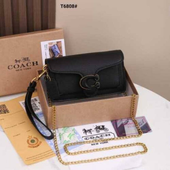 Coachh Tabby Shoulder Sling Bag with Box, Dustbag, and Slingbelt (ZYDROP)AV106