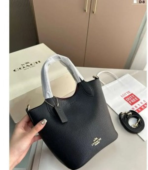 Coachh Hanna Bucket Bag Natural Multi with Box (ZYDROP) AV077