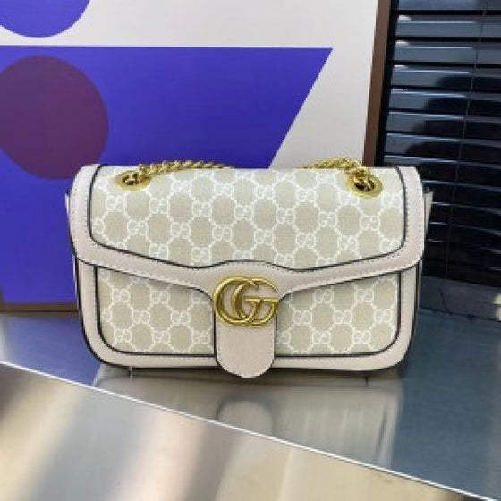 Guccii GG Marmont Shoulder Bag with Dust Bag & Folding Box (ZYDROP)AV140
