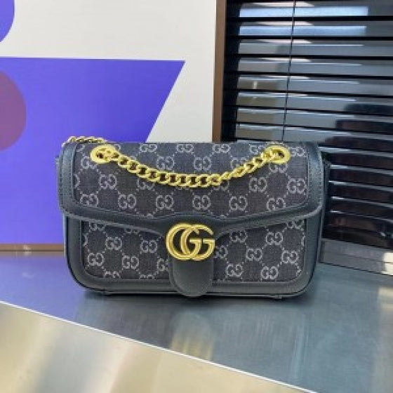 Guccii GG Marmont Shoulder Bag with Dust Bag & Folding Box(ZYDROP)AV139