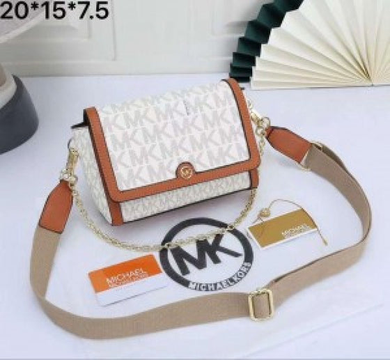Michaell Korss Freya Small Convertible Logo Crossbody Bag with Box(ZYDROP)AV235