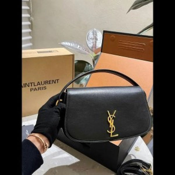 YSLL Voltaire Leather Shoulder Bag with OG Box (ZYDROP)AV295