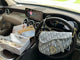 Christiann Diorr Saddle Grey Bag with Box, Bill, Dust Bag & Sling Belt (ZYDROP)AV039