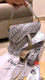 Christiann Diorr Saddle Grey Bag with Box, Bill, Dust Bag & Sling Belt (ZYDROP)AV039