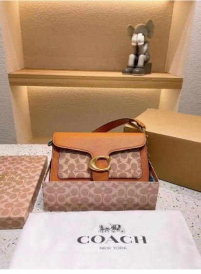 COACHH Tabby Sig CC 26 Leather Shoulder Bag with Box (ZYDROP)AV109