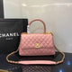 CHANELL Top Handle Bag with OG Box (ZYDROP)AV017