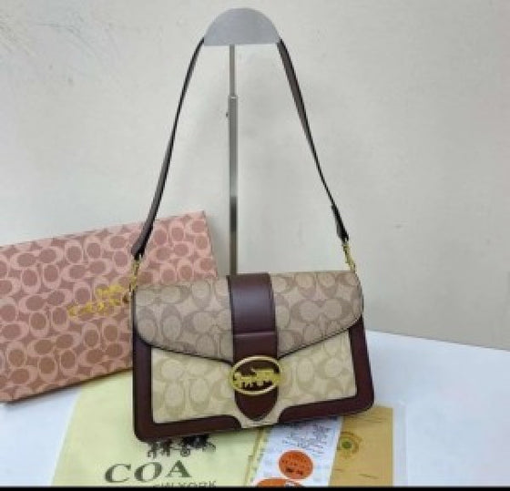 Coachh Georgie Shoulder Bag with Original Box (ZYDROP)AV068
