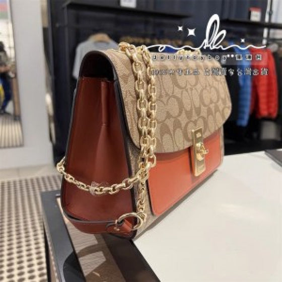 Coachh Clane Crossbody Signature Canvas Bag with Box Dust Cover (ZYDROP)AV061