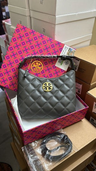 Toryy Burchh Maxi Hobo with Original Box and Dust Bag (ZYDROP)AV285