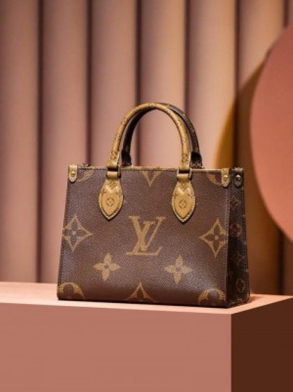 Louiss Vuittonn LV On The Go PM with OG Box & Coin Pouch (ZYDROP)AV209