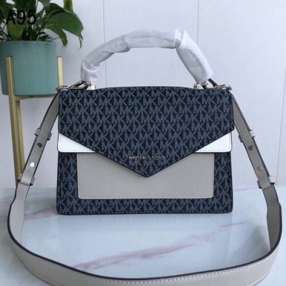 MICHAELL Michaell Kors Ludlow Signature Leather Satchel Bag without Box (ZYDROP)AV268