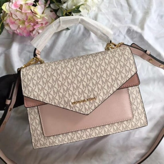 MICHAELL Michaell Kors Ludlow Signature Leather Satchel Bag without Box (ZYDROP)AV267