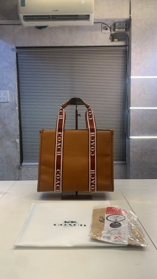 Coachh Tote Purse with Brand Dustbag & Belt (ZYDROP)AV113