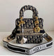 Christiann Diorr Lady Bag with Brand Box - Black (ZYDROP)AV024