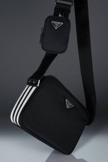 Pradaa X Adidass Unisex Sling Bag with Box(ZYDROP)AV278