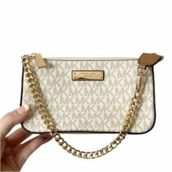 Michaell Korss Jet Set Signature Medium Clutch (ZYDROP)AV251