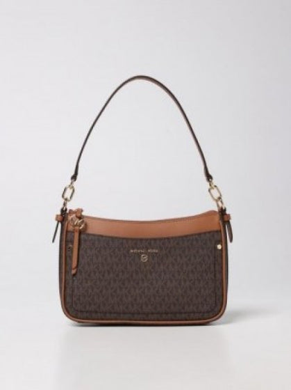 Michaell Korss Jet Set Medium Logo Shoulder Sling with OG Box and Dust Bag (Biege Brown) (ZYDROP)AV247