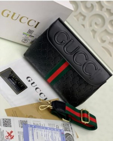 Guccii Monogram Sling Bag with OG Box and Dust Bag (ZYDROP)AV158