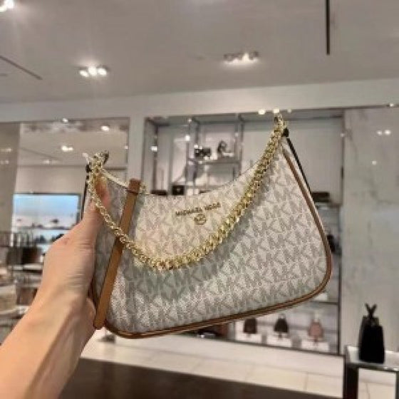 Michaell Korss Jet Set Charm Small Logo Pochette Bag with Box and Dust Bag (ZYDROP)AV245