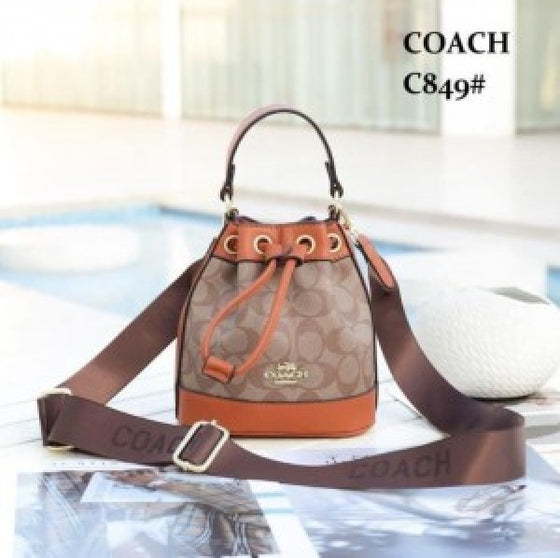 Coachh Mini Dempsey Drawstring Bucket Bag (ZYDROP)AV089