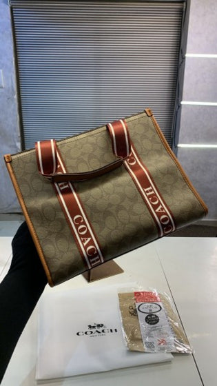 Coachh Tote Purse with Brand Dustbag and Belt(ZYDROP)AV115