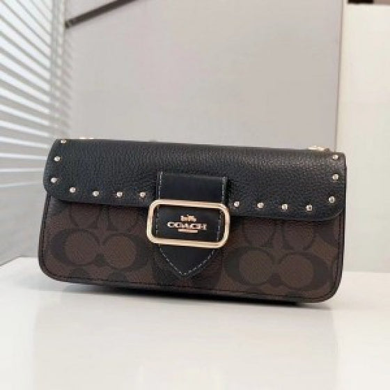 Coachh Tabby Shoulder Sling Bag with Box, Dust Bag, and Sling Belt (ZYDROP)AV101