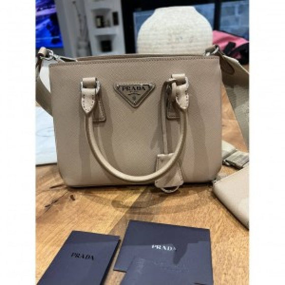 Pradaa Large Galleria Saffiano Leather Bag with Box (ZYDROP)AV272