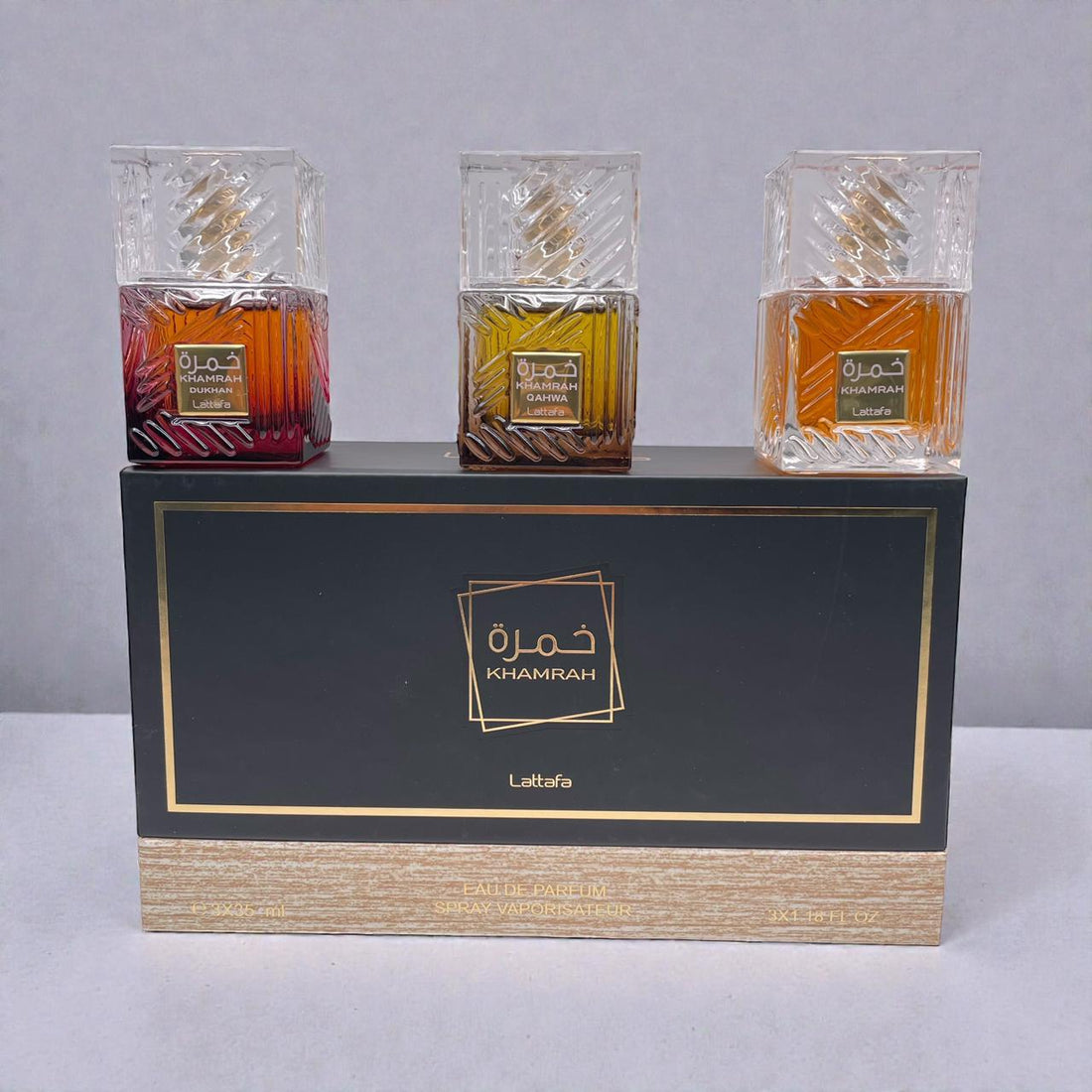 Khamrrah gift set of 3