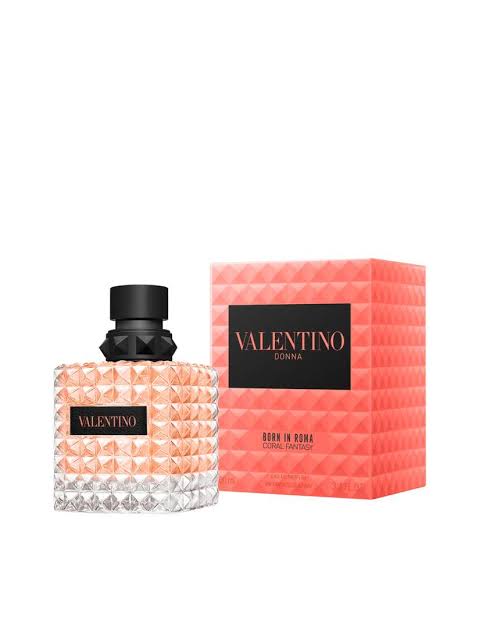 Vallentiino donna borrn in romma corrall fantasy EDP for women - 100ml