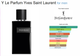 Yvess saint Laurent Ysl le parfum black(ZYDROP)