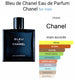 Bleuu De Chanell Eau De perfume (ZYDROP)