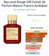 MAISOON FRANCISS KURKDJIANN PARIS EDP BACCARATT ROUGE 540 (ZYDROP)
