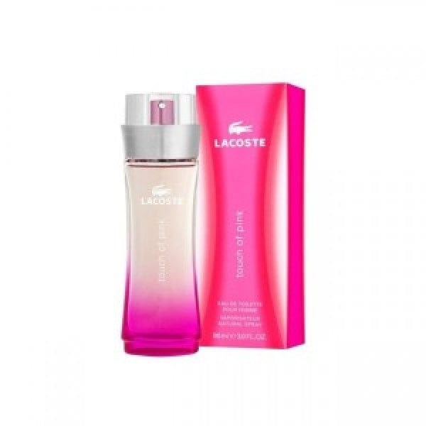 Lacostte touch of piink edt for women - 90ml