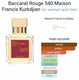 Maisonn Francis Kurkdjian Baccarat Rouge 540 Eau De Parfum (ZYDROP)