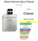 Channel Allurre Homme Sport (ZYDROP)