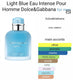Light blue eau intense pour homme Dolcee&Gabbana (ZYDROP)