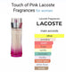 Lacostee touchh of pink edt (ZYDROP)