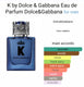 DOLLCE & GABBANNA K Eau De perfume (ZYDROP)