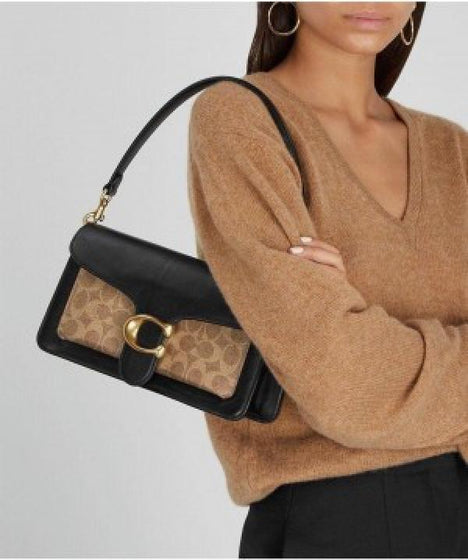 Coacch Taabby SIIG CC 26 leatther shoulder bag(ZYDROP)