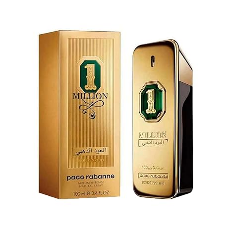 Pacco Rabbanne 1 Miilliion Gollden Oud Parfum Intense for men - 100ml