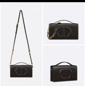 Christiann Diorr Clane Crossbody Signature Canvas Bag with Box and Dust Cover (ZYDROP)AV020