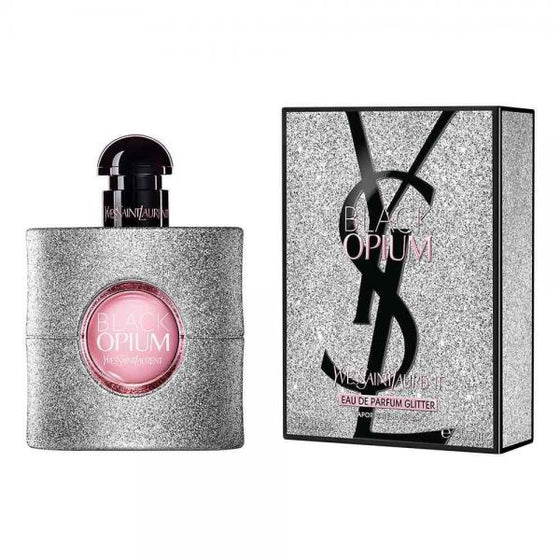 Yvees Saiint Laurentt Black Opium Glitter EDP (ZYDROP)