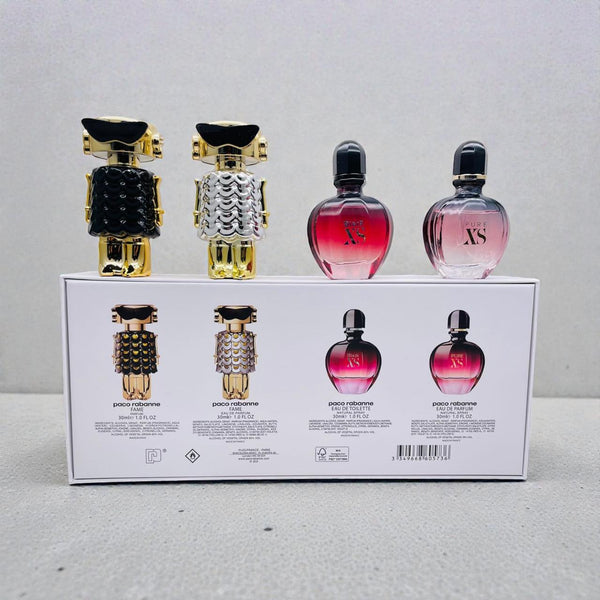 Pacco Rabbanne gift set of 4