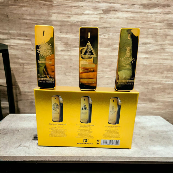 Pacco rabbane gift set of 3