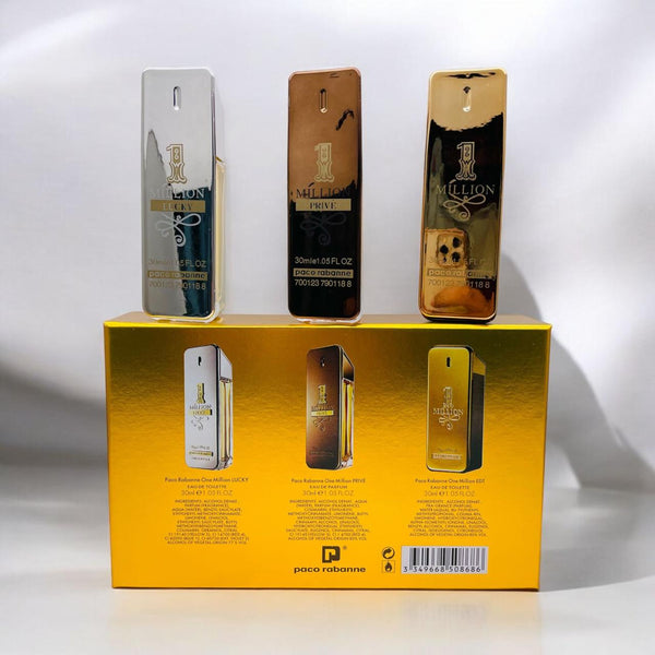 Pacco Rabbne gift set of 3